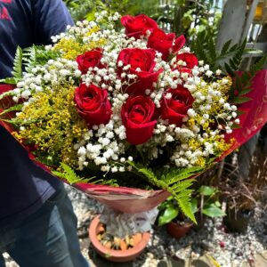 Buquê 8 rosas